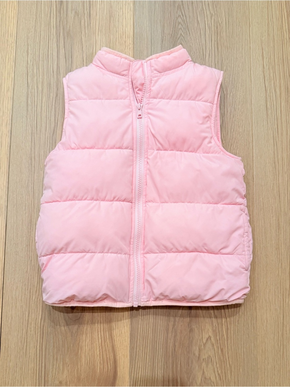 Gymboree Light Pink Puffer Vest- Girls 7-8
